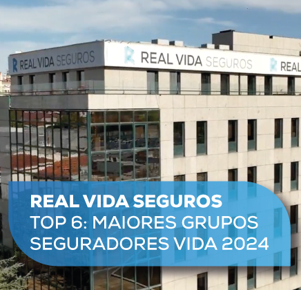 Real Vida Seguros no 6.º lugar do ranking dos maiores grupos seguradores vida em 2024